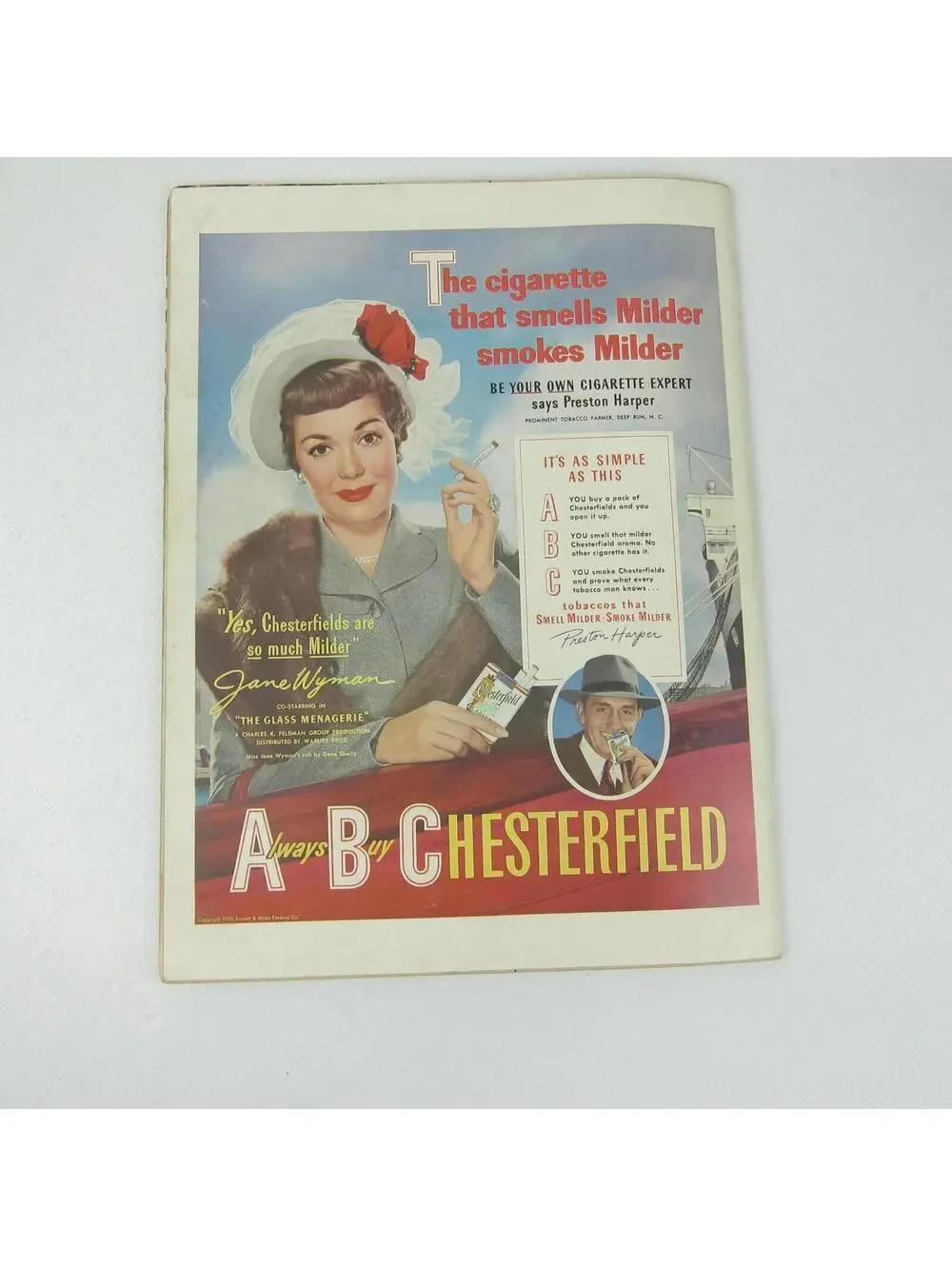 LIFE Magazine August 1950 Peg-Leg Admiral John Hoskins, Korean War, Marie Wilson
